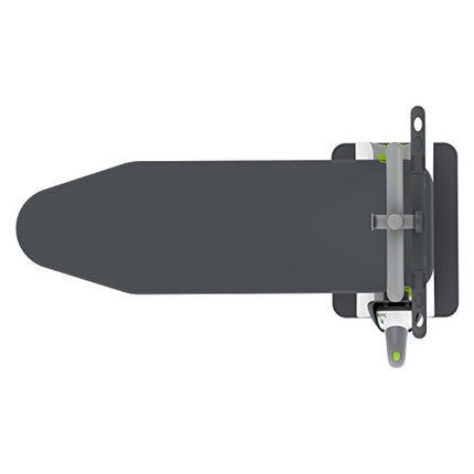 Steam ironing board gray with green accents