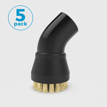 Black and gold brush with '5 pack' label on a light gray background