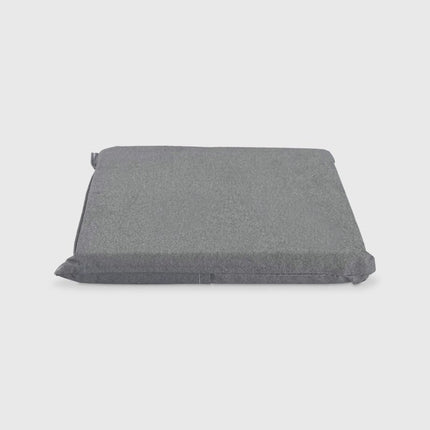 Gray cushion on a white background