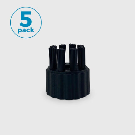 Black nozzle with five additional nozzles on a light gray background, labeled as a '5 pack'.