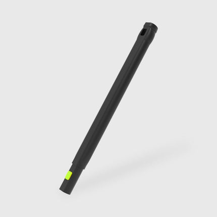 Black wand with a green accent on a light gray background
