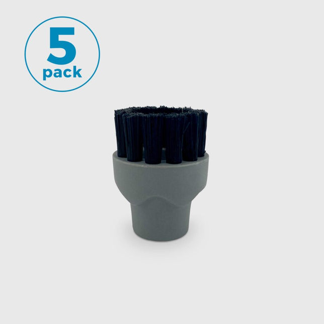 Gray cleaning brush with black bristles on a white background, labeled as a 5-pack.