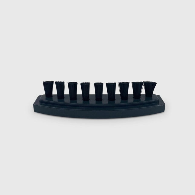 Black brush head on a white background