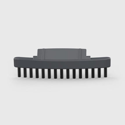 Gray Brush head attachment  on a white background