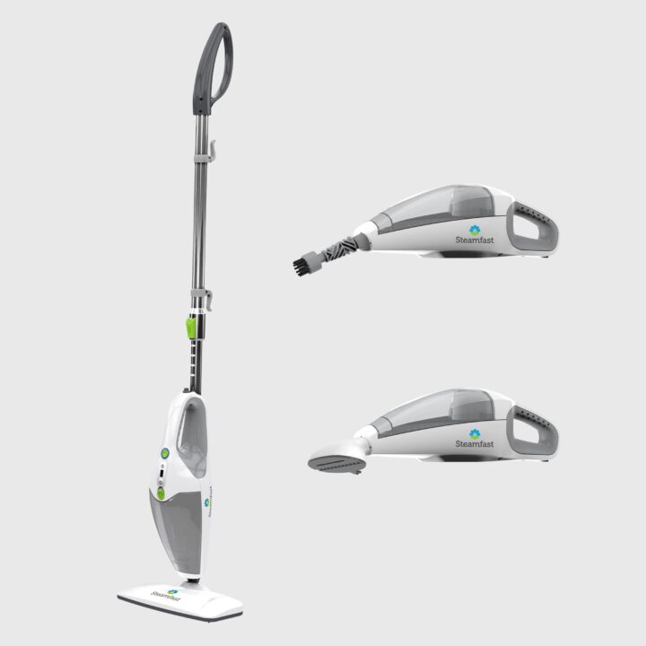 SF-295 Steam Mop showing different functions.